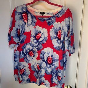 Talbots Short Sleeve Lightweight Sweater Knit top SZ 2X